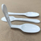Disposable 1.53g Plastic Yogurt Spoon Transparent 10.7*6.8*2.6cm 9000pcs