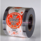 W130mm Plastic Custom Boba Tea Cup Sealer Film 8 Colors High Barrier